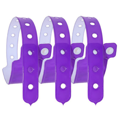 장식용 특화된 불규칙 모양의 슈퍼 소프트 PVC 손목밴드