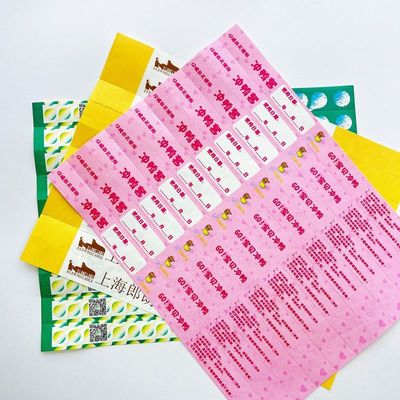 가공자 맞춤형 Tyvek 종이 손목밴드