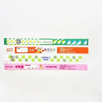 일회용 방수 Tyvek 손목밴드