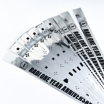 사용자 지정 로고 텍스트와 함께 홀로그램 손목밴드 MOQ 100 PCS